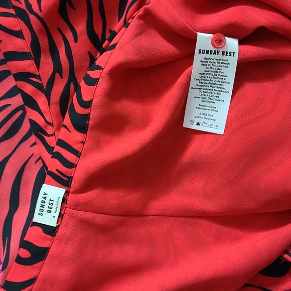 50% OFF ARITZIA SUNDAY BEST Ariel Wrap Skirt Size 8 - Picture 10 of 12